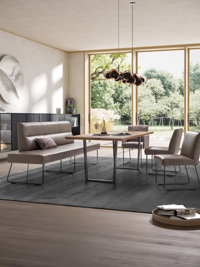 Essgruppe Piazza von Sedda