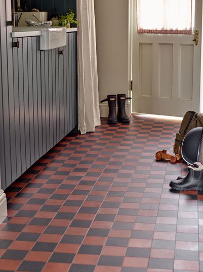 Designboden Chequer Queenside von Amtico